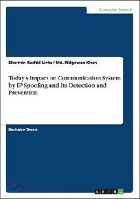 Today's Impact on Communication System by IP Spoofing and Its Detection and Prevention