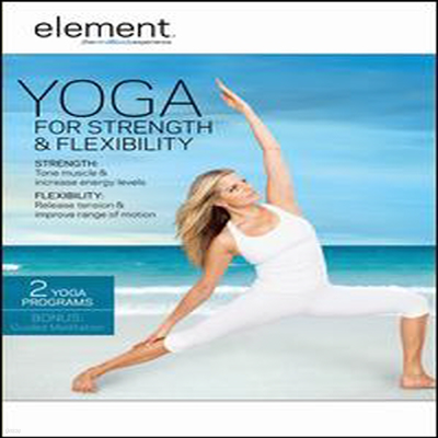 Element: Yoga for Strength & Flexibility (ڵ1)(ѱ۹ڸ)(DVD)(2013)
