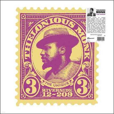 Thelonious Monk — The Unique 앨범 커버