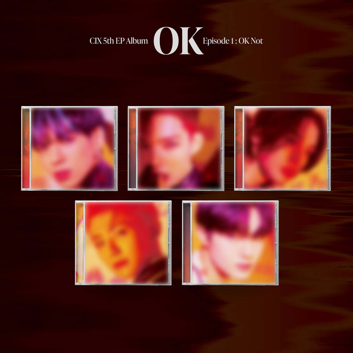씨아이엑스 (CIX) - 미니앨범 5집 : ‘OK’ Episode 1 : OK Not [Jewel ver.] [5종 중 랜덤발송]