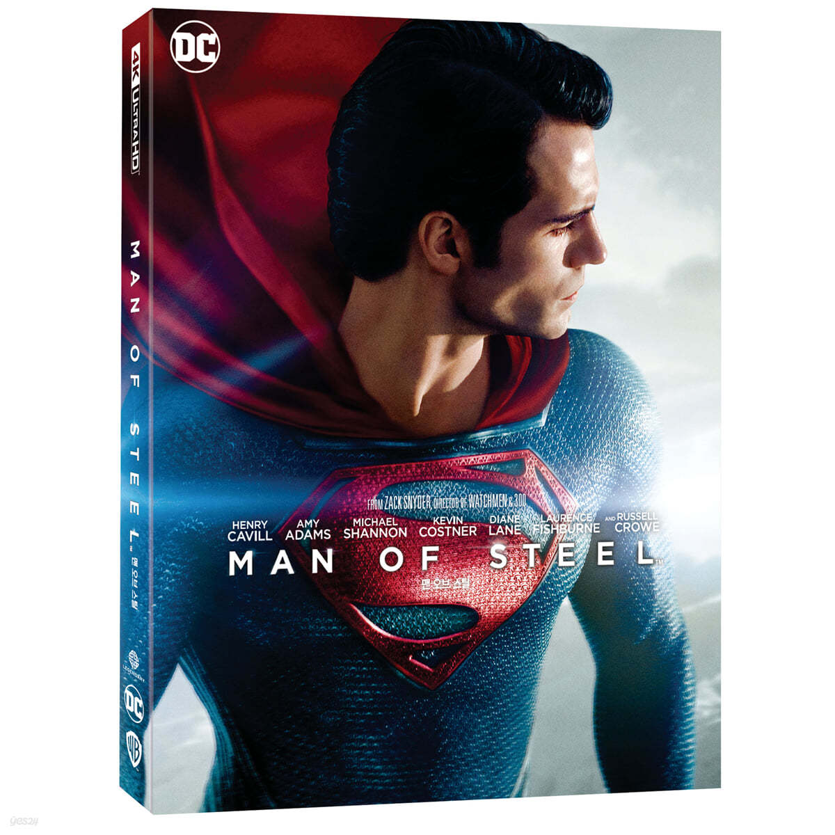 맨 오브 스틸 (2Disc, 4K UHD + 2D 슬립케이스 한정) : 블루레이