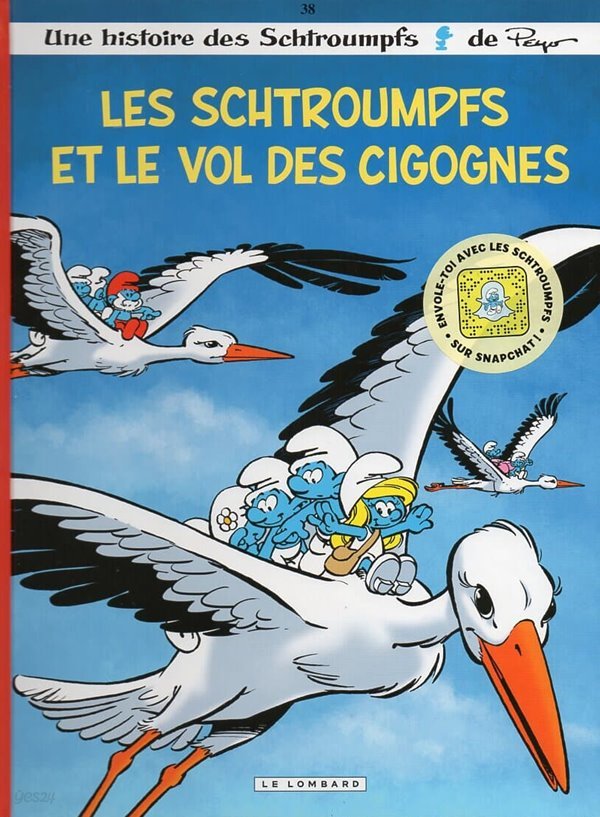 Les aventures des schtroumpfs. T38. Les Schtroumpfs et le vol des cigognes