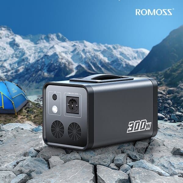 로모스 R300 캠핑용 파워뱅크 220V 대용량 배터리 300W 81600mAh