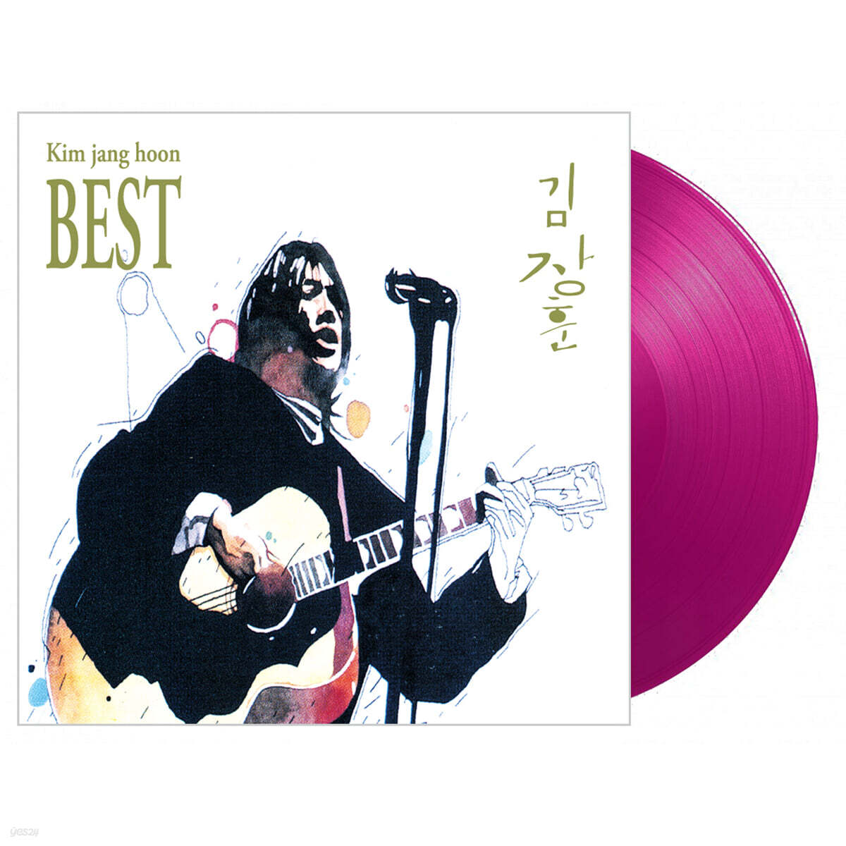 김장훈 -  베스트 [투명 와인 컬러 LP]
