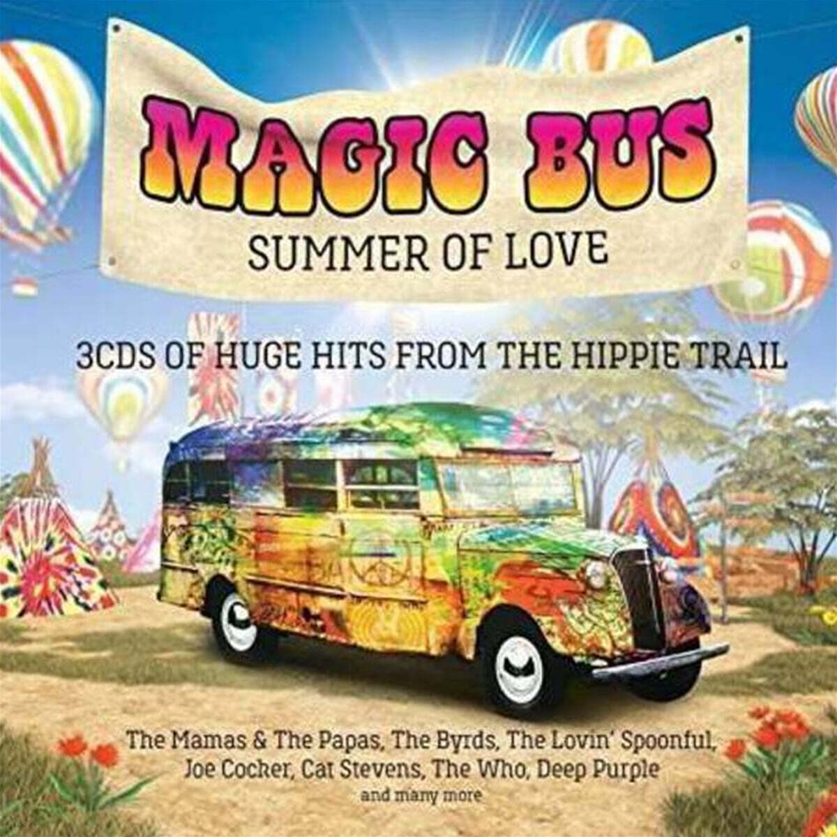 히피 트레일 히트곡 모음집 (Magic Bus: Summer Of Love)