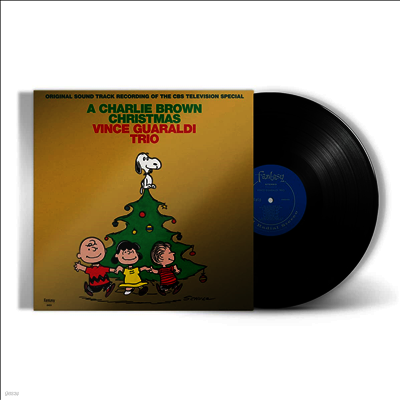 Vince Guaraldi Trio — A Charlie Brown Christmas (2022 Gold Foil Edition) 앨범 커버