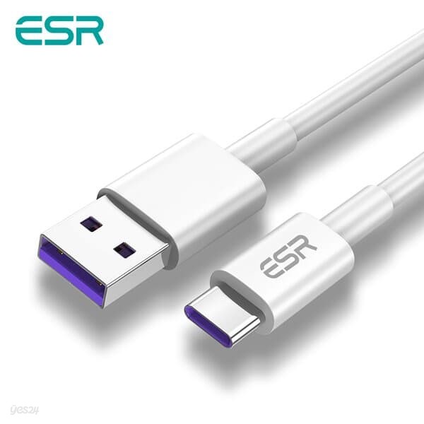 ESR 100W 5A 고속충전 USB A to C 케이블