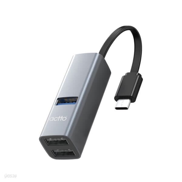 엑토 C타입 USB 3.2 5TB 지원 미니 3포트 허브 HUB-51