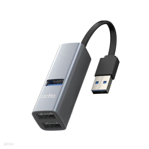 엑토 USB 3.2 5TB 지원 3포트 미니 멀티 허브 HUB-52