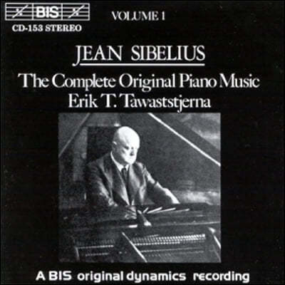 Erik T. Tawaststjerna ú콺: ǾƳ ǰ 1 (Sibelius: The Complete Original Piano Music Vol.1)