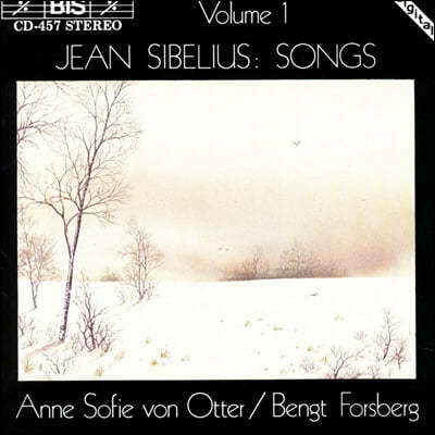 Anne Sofie Von Otter ú콺:  1 (Sibelius: Songs Vol.1)