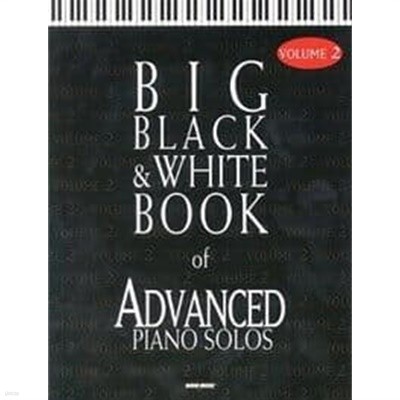 Big Black & White Book of Advanced Piano Solos - Volume 2