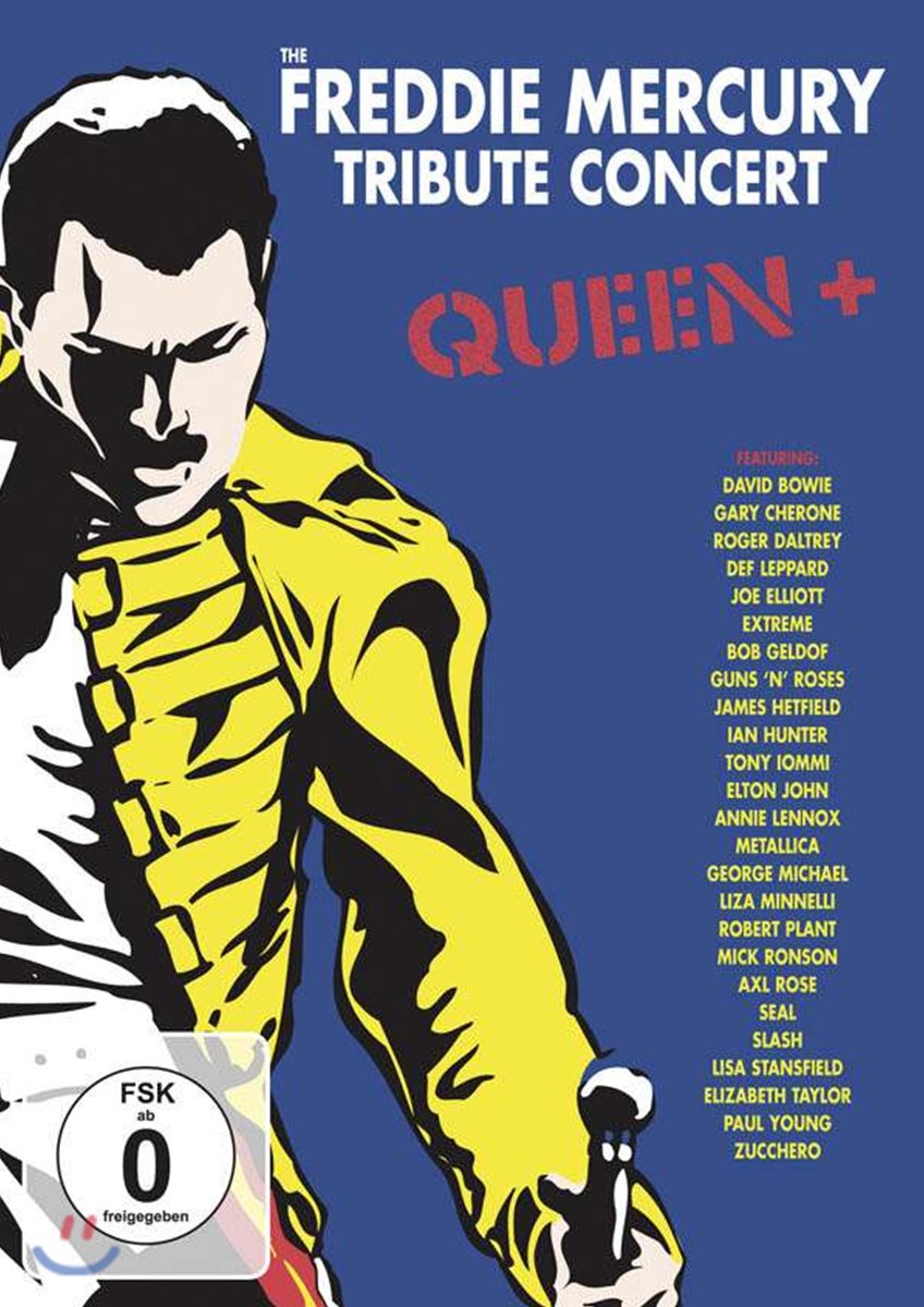 프레디 머큐리 추모 공연 (Freddie Mercury Tribute Concert) [3DVD]