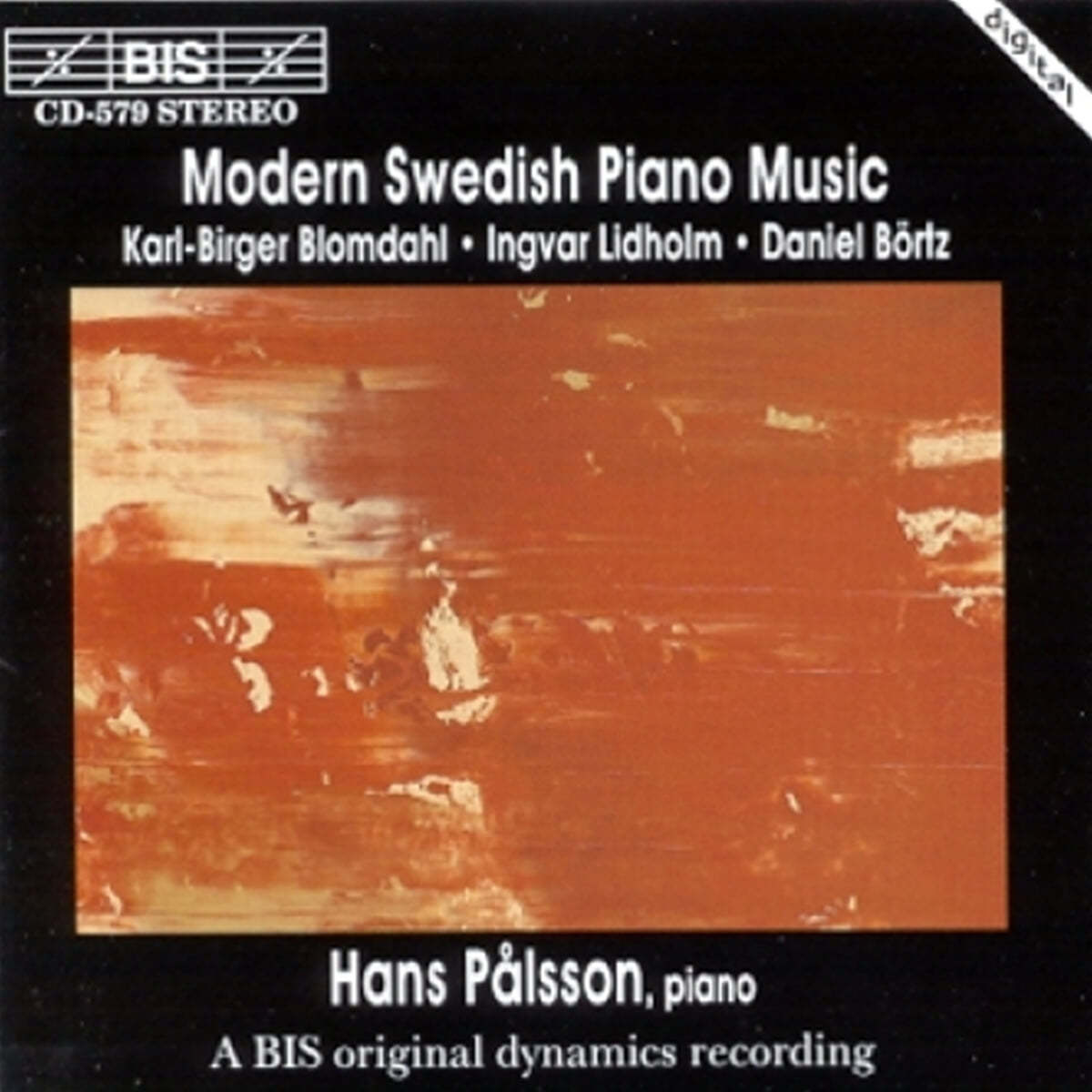 Hans Palsson  블롬달 / 리드홀름 / 보르츠 - 현대 스웨덴 피아노 음악 (Modern Swedish Piano Music)