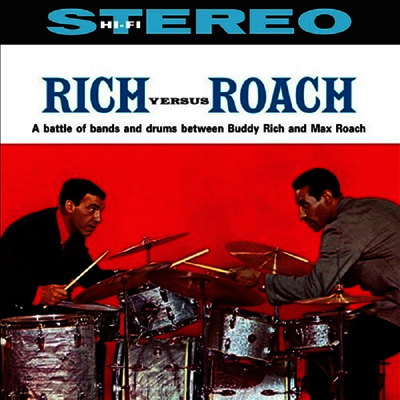 Max Roach — Rich Versus Roach 앨범 커버