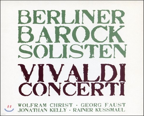 Berliner Barock Solisten ߵ: ,  ְ, ö ٸ ְ, ÿ ְ (Vivaldi: Concerti & The Four Seasons)
