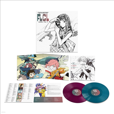 Pillows - FLCL Season. 1 - Vol. 2 (ũ) (Soundtrack)(Ltd)(Gatefold Colored 2LP)