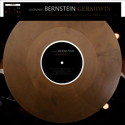 Leonard Bernstein — 거쉬인 랩소디 인 블루 & 파리의 미국인 (Bernstein: Rhapsody In Blue & An American In Paris) - Leonard Bernstein 앨범 커버