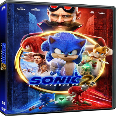 Sonic The Hedgehog 2 ( Ҵ2) (2022)(ڵ1)(ѱ۹ڸ)(DVD)