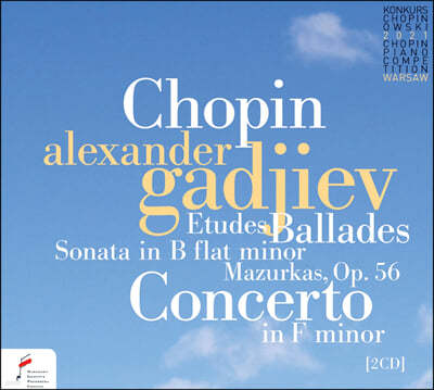 Alexander Gadjiev 쇼팽: 에뛰드, 발라드, 피아노 협주곡 2번 - 알렉산더 가지예프 (Chopin: Etudes, Ballade, Concerto in F Minor) 