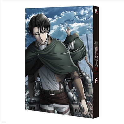 ̪ Season 3 Vol.6 (   3 Vol.6, Attack On Titan Season 3 Vol.6) (ѱ۹ڸ)(2Blu-ray)