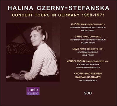 Halina Czerny-Stefanska  ȸ Ȳ (Concert Tours in Germany 1958-1971)