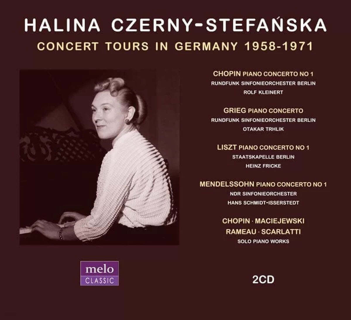 Halina Czerny-Stefanska 독일 연주회 실황 (Concert Tours in Germany 1958-1971)