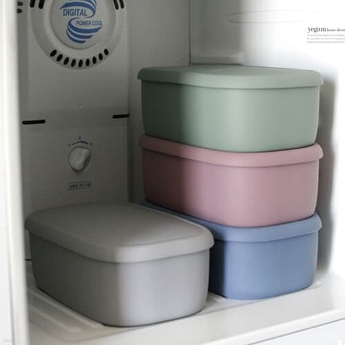 [2HOT] 실리콘 냉동냉장 밀폐용기 XL (1400ml)