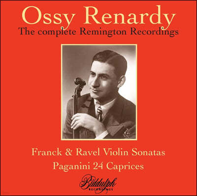 Ossy Renardy İϴ: ī  / ũ / : ̿ø ҳŸ -   (The Complete Remington Recordings)