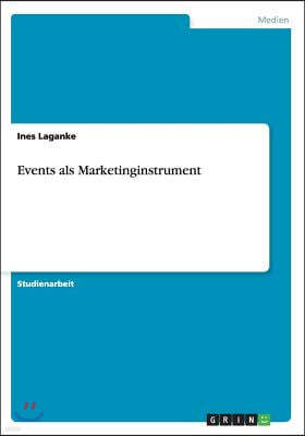 Events ALS Marketinginstrument