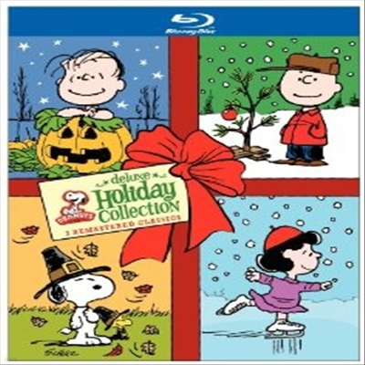Peanuts Holiday Collection :It's the Great Pumpkin, Charlie Brown / A Charlie Brown Thanksgiving / A Charlie Brown Christmas (ǳ Ȧ ݷ) (ѱ۹ڸ)(Blu-ray)