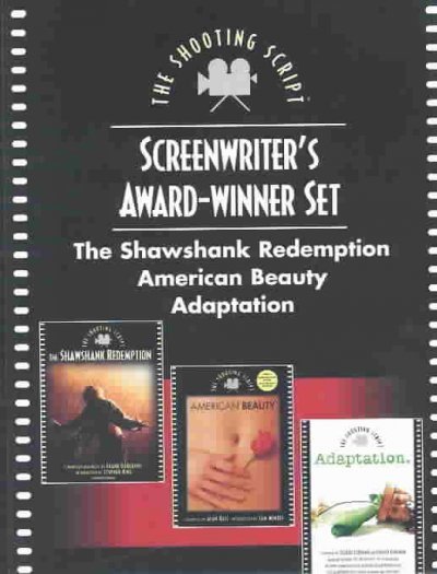 Screenwriters Award-Winner Gift Set : The Shawshank Redemption, American Beauty, and Adaptation