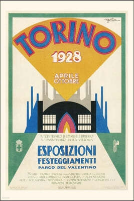 Vintage Journal Poster for Torina Fair, 1928