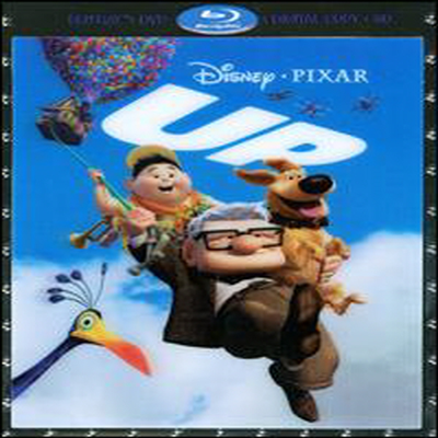 Up () (ѱ۹ڸ)(Blu-ray 3D + Blu-ray + DVD + Digital Copy) (2009)