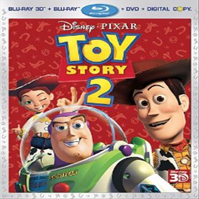 Toy Story2 (̽丮2) (ѱ۹ڸ)(Blu-ray 3D + Blu-ray + DVD + Digital Copy) (1999)