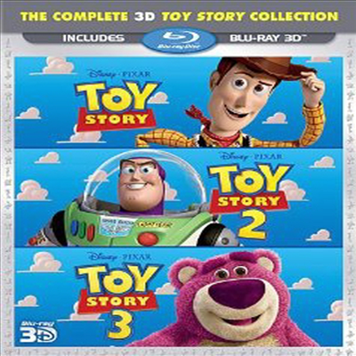Toy Story Trilogy (̽丮 Ʈ) (ѱ۹ڸ)(Blu-ray 3D) (2011)