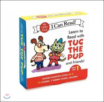 Learn to Read with Tug the Pup and Friends! Box Set 1: Guided Reading Levels A-C