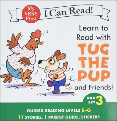 Learn to Read with Tug the Pup and Friends! Box Set 3: Guided Reading Levels E-G