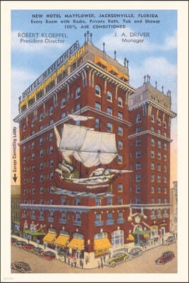 Vintage Journal New Hotel Mayflower, Jacksonville Florida.