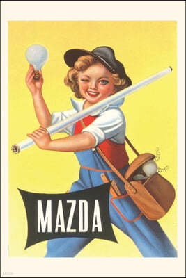 Vintage Journal Mazda Light Bulb Ad