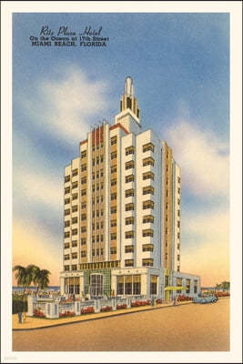 Vintage Journal Ritz Plaza Hotel, Miami Beach, Florida