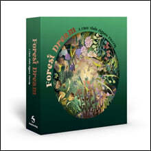 Forest Dream: A Flow State Circular Jigsaw Puzzle