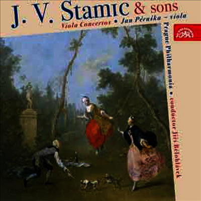 안톤, 얀, 카를 슈타미츠: 비올라 협주곡 (Carl Stamitz, Jan Vaclav Stamitz, Anton Stamitz : Viola Concertos)(CD) - Jan Peruska