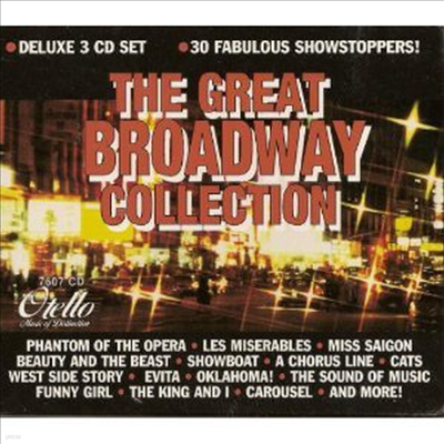 Various Artists - Great Broadway Collection (3CD Box Set)