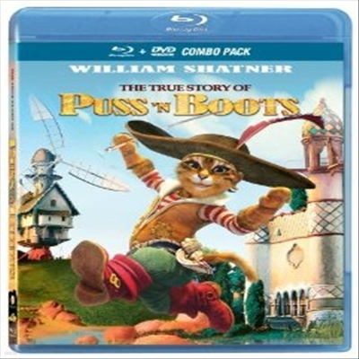The True Story of Puss'n Boots (ȭ   ) (ѱ۹ڸ)(Blu-ray) (2009)