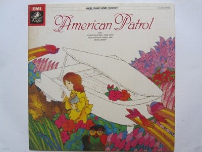 LP(수입) Angel Piano Home Concert: American Patrol - 알도 치콜리니/미셸 베로프 외