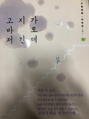 고지가 바로 저긴데 [박현준 드림북스 2018]