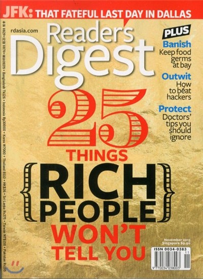 Reader's Digest Asia () : 2013 11