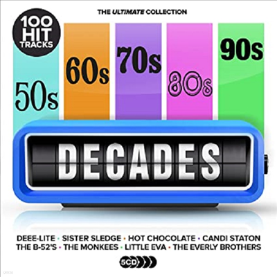 Various Artists - Decades - The Ultimate Collection (5CD Boxset)