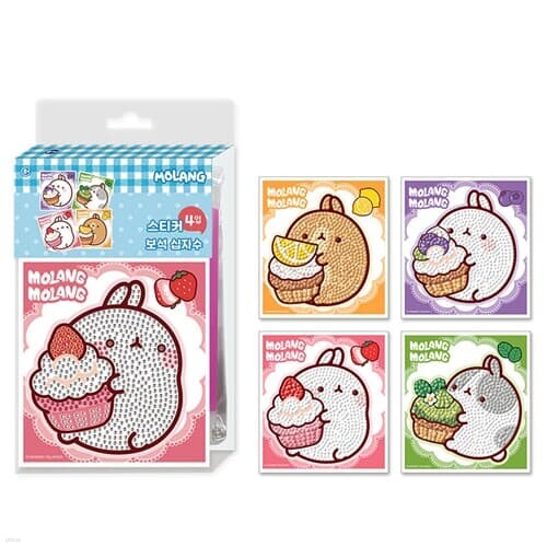 보석십자수 스티커 DIY 몰랑이 스위트 몰랑 10X11